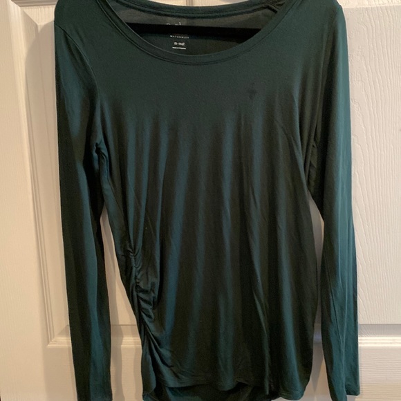 Tops - long sleeve maternity tops size medium has one small Stain